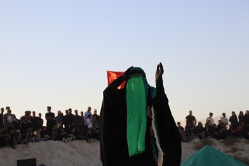 تصاویر/ تعزیه خوانی در شهر بنک