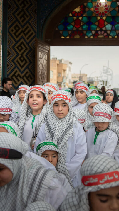 تصاویر/تجلی عزاداری هیئات مذهبی فاطمیه، در محرم‌ الحرام؛ هیئت سقایی (ع)  و مهدیه در نجف ایران