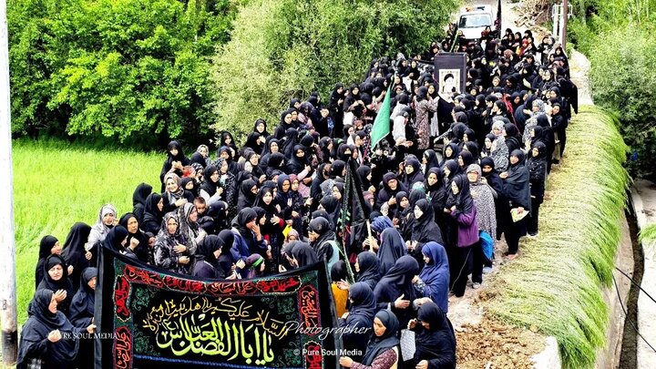 پشکم، کرگل میں حضرت عباس علمدارؑ کی یاد میں جلوسِ عزا برآمد