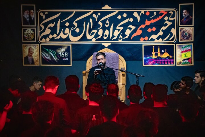 تصاویر |عزاداری شب عاشورای رهپویان وصال اصفهان