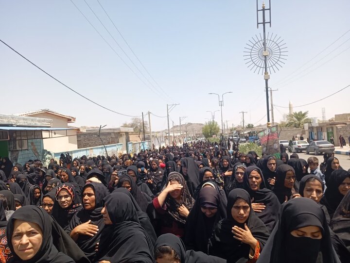 تصاویر/ مراسم عزاداری تاسوعای حسینی در رمشک
