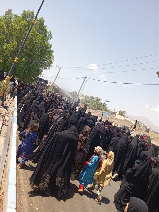 تصاویر/ مراسم عزاداری تاسوعای حسینی در رمشک