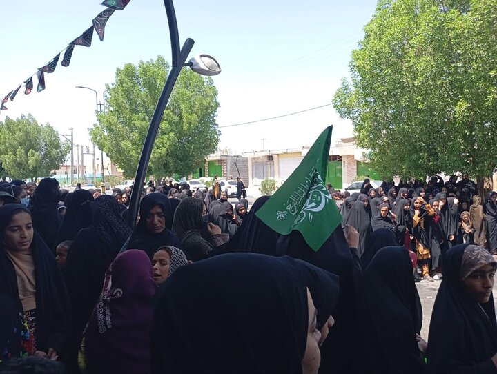 تصاویر/ مراسم عزاداری تاسوعای حسینی در رمشک