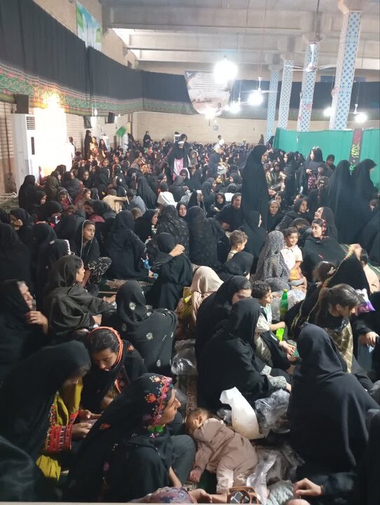 تصاویر/ مراسم عزاداری تاسوعای حسینی در رمشک