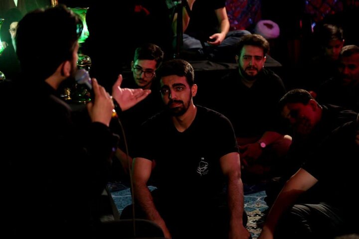 تصاویر/ مراسم سوگواری شب عاشورا در هیئت «حسین جان» ارومیه
