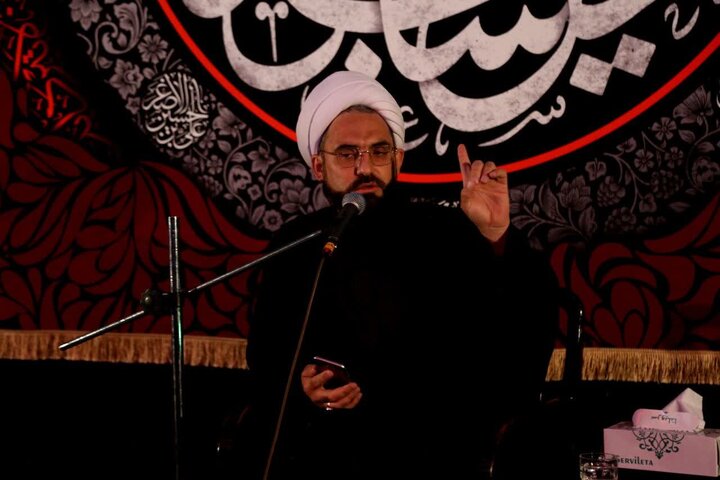 تصاویر/ مراسم سوگواری شب عاشورا در هیئت «حسین جان» ارومیه