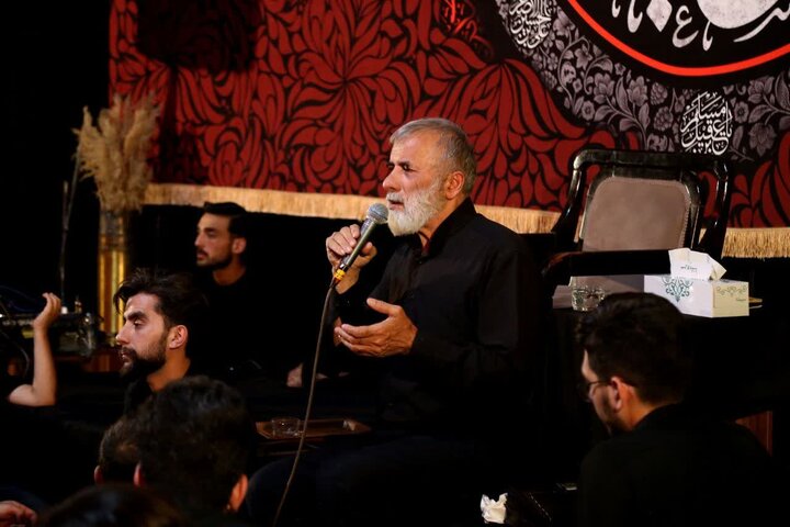 تصاویر/ مراسم سوگواری شب عاشورا در هیئت «حسین جان» ارومیه
