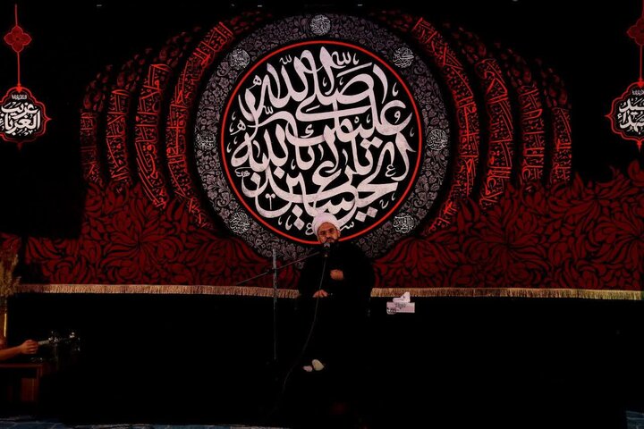 تصاویر/ مراسم سوگواری شب عاشورا در هیئت «حسین جان» ارومیه