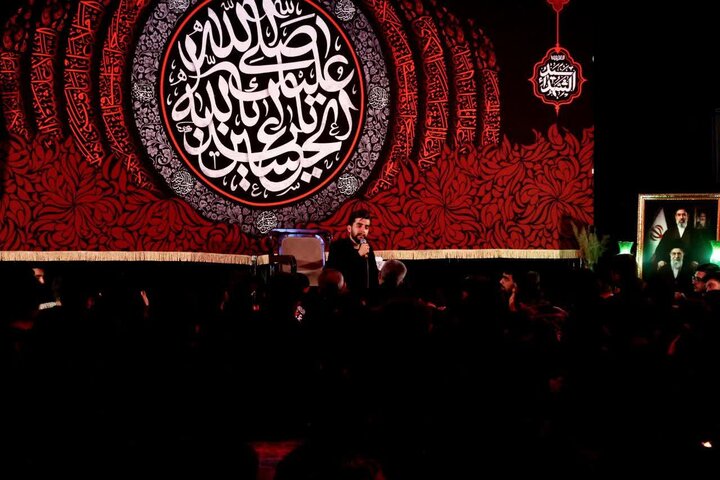 تصاویر/ مراسم سوگواری شب عاشورا در هیئت «حسین جان» ارومیه