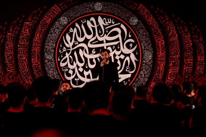 تصاویر/ مراسم سوگواری شب عاشورا در هیئت «حسین جان» ارومیه