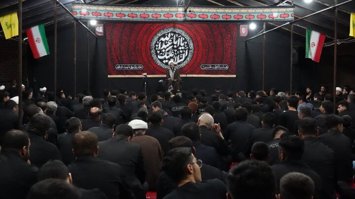 تصاویر/ مراسم سوگواری شب عاشورا هیئت یالثارات الحسین علیه السلام خوی