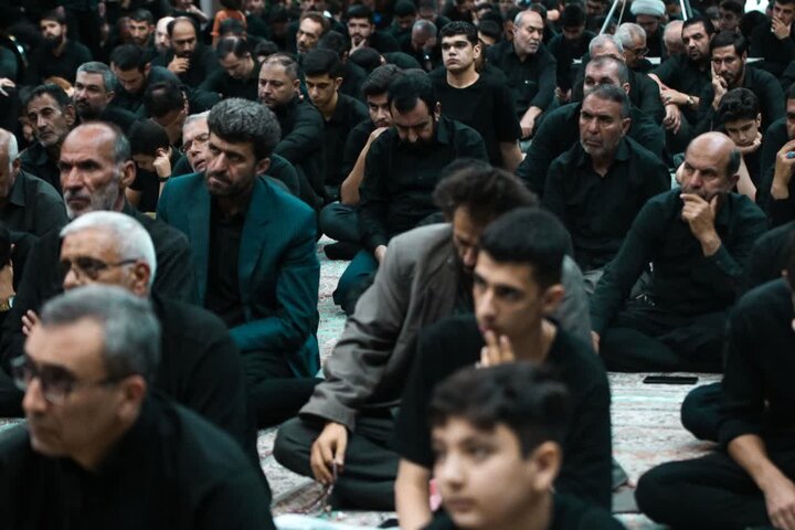 تصاویر/ مراسم سوگواری شب عاشورا در مسجد جنرال ارومیه