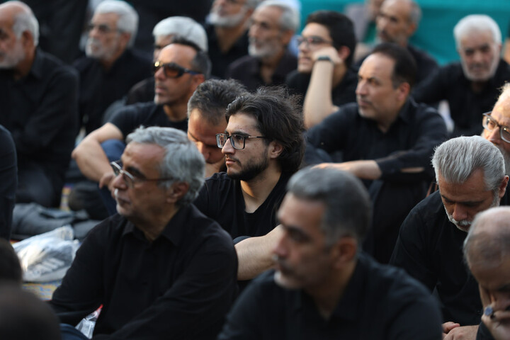 تصاویر / برگزاری مراسم عزاداری عصر روز تاسوعا در همدان