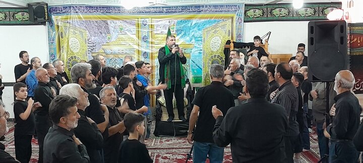 تصاویر/ اقامه عزای حسینی مردم فریدونکنار در شب عاشورا