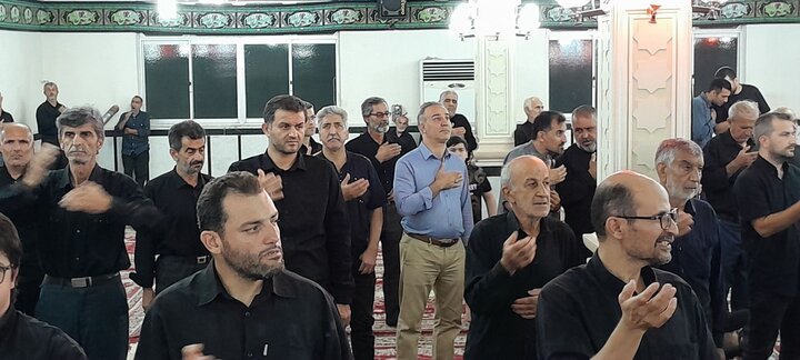 تصاویر/ اقامه عزای حسینی مردم فریدونکنار در شب عاشورا