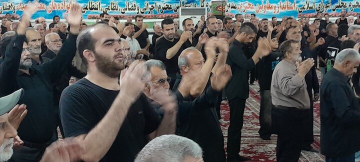 تصاویر/ اقامه عزای حسینی مردم فریدونکنار در شب عاشورا