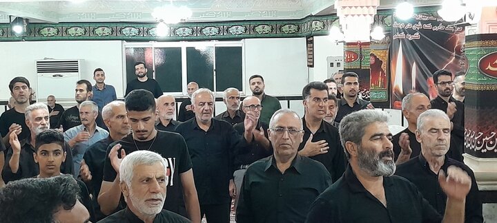 تصاویر/ اقامه عزای حسینی مردم فریدونکنار در شب عاشورا