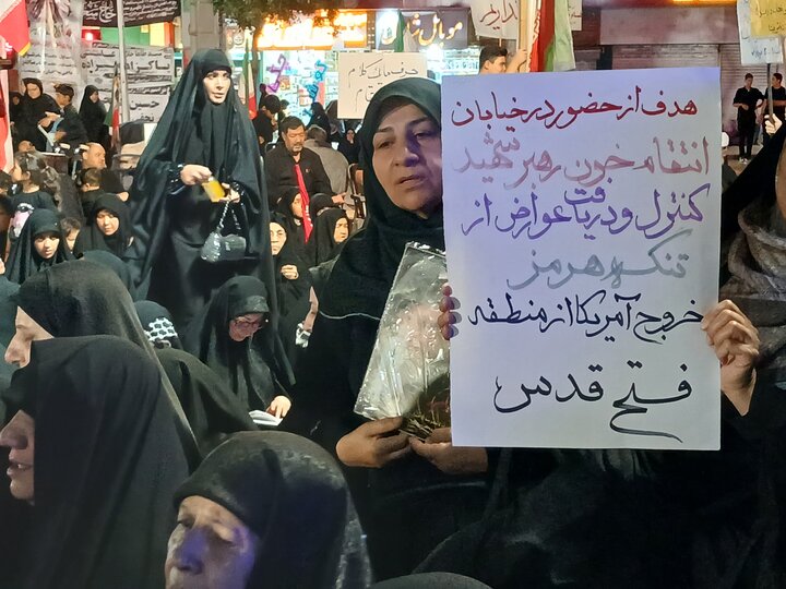 تصاویر/عزاداری شب عاشورا از اجتماعات مردمی مشهد