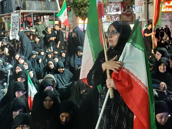 تصاویر/عزاداری شب عاشورا از اجتماعات مردمی مشهد