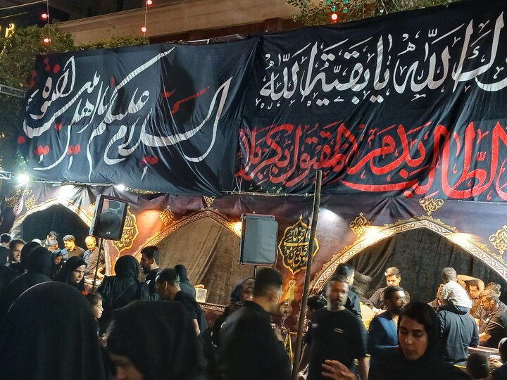 تصاویر/عزاداری شب عاشورا از اجتماعات مردمی مشهد