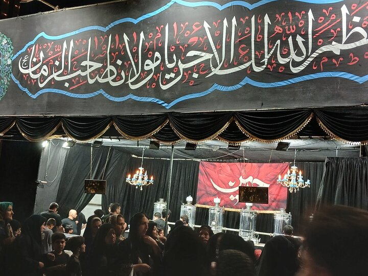 تصاویر/عزاداری شب عاشورا از اجتماعات مردمی مشهد