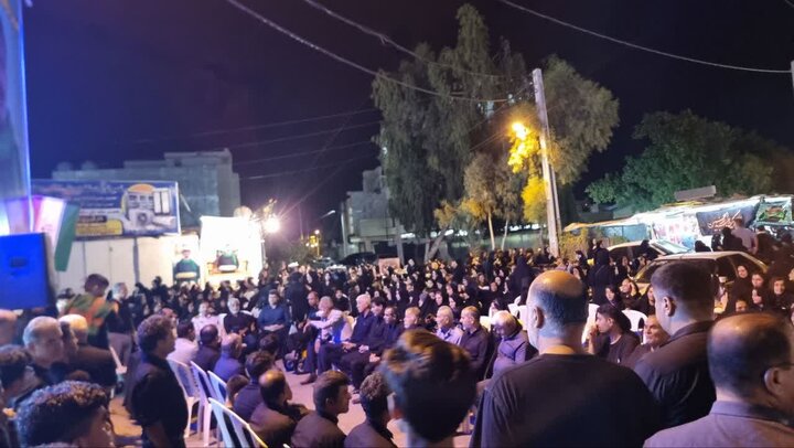 تصاویر/ عزاداری شب عاشورا در گناوه