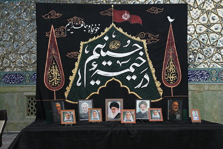 عزاداری دختران نوجوان در سوگ سالار شهیدان در هیأت معصومانه