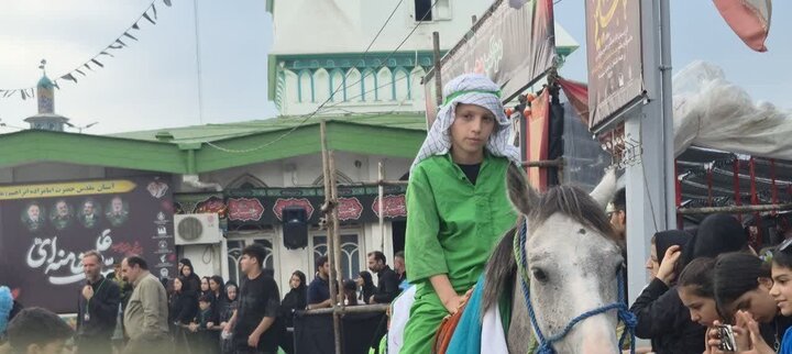 تصاویر / عاشورا در بقعه امامزاده ابراهیم شهرستان آمل