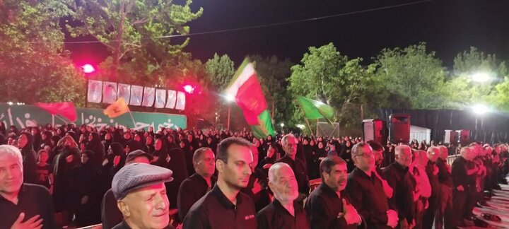 تصاویر/مراسم عزاداری حضرت اباعبدالله الحسین(ع)در شهرستان شازند