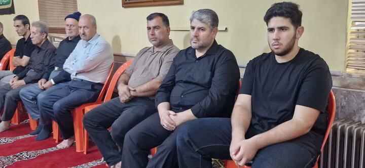 تصاویر/ بزرگداشت شهادت پاسدار شهید بحری در روستای آلکله در بخش نشتا
