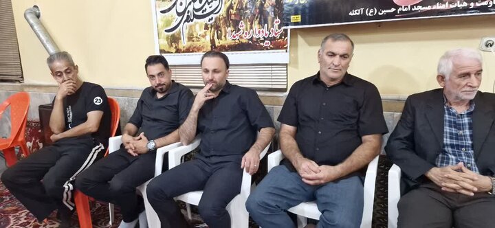 تصاویر/ بزرگداشت شهادت پاسدار شهید بحری در روستای آلکله در بخش نشتا