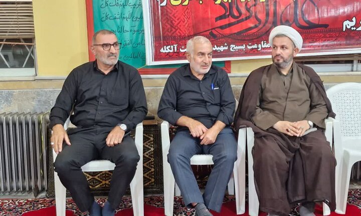 تصاویر/ بزرگداشت شهادت پاسدار شهید بحری در روستای آلکله در بخش نشتا