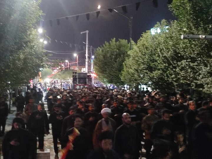تصاویر/ برگزاری باشکوه دسته عزاداری طلاب هندی به یاد حضرت ابوالفضل العباس (ع) در قم المقدسه