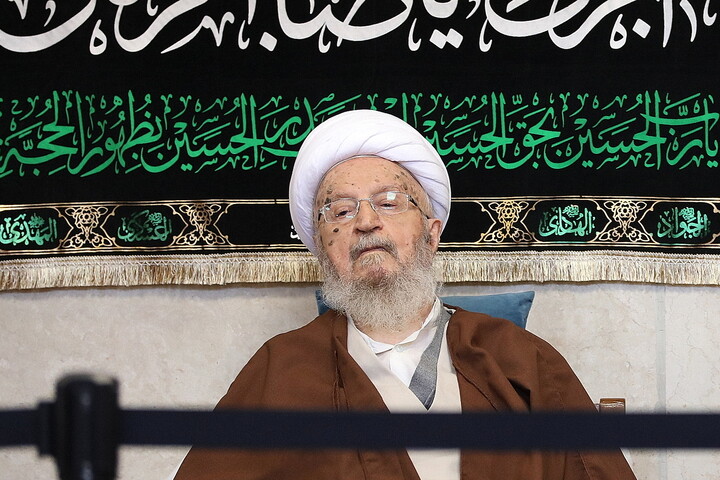Cerimonia di lutto nel giorno di Ashura presso la residenza dell’Ayatollah Makarem Shirazi