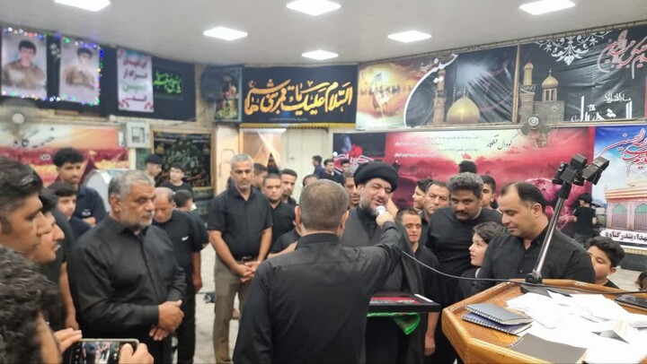 تصاویر/ عزاداری شهادت سالار شهیدان در گناوه