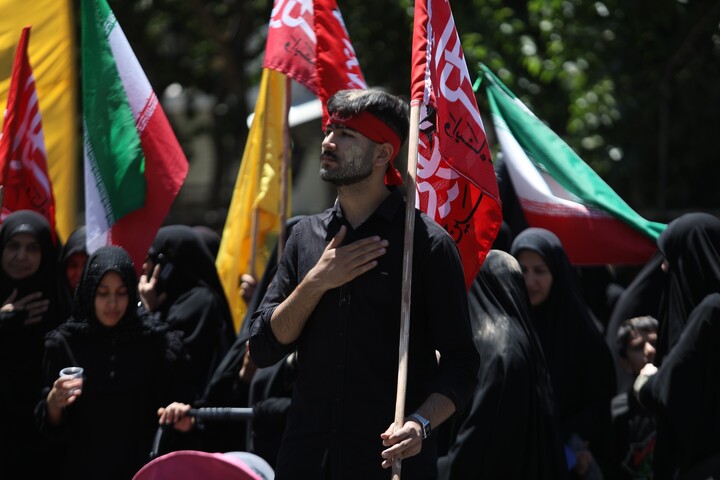 تصاویر/ عزاداری شهرکردی‌ها در ظهر عاشورا