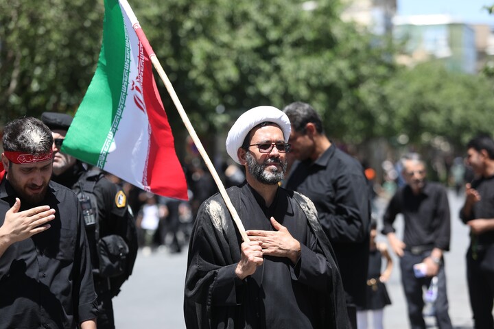 تصاویر/ عزاداری شهرکردی‌ها در ظهر عاشورا