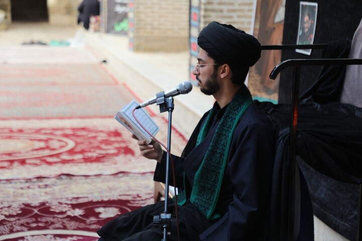 تصاویر/ دهمین روز مجلس عزاداری محرم (عاشورای حسینی) در حوزه علمیه استان یزد برگزار شد