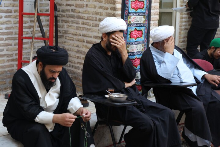 تصاویر/ دهمین روز مجلس عزاداری محرم (عاشورای حسینی) در حوزه علمیه استان یزد برگزار شد