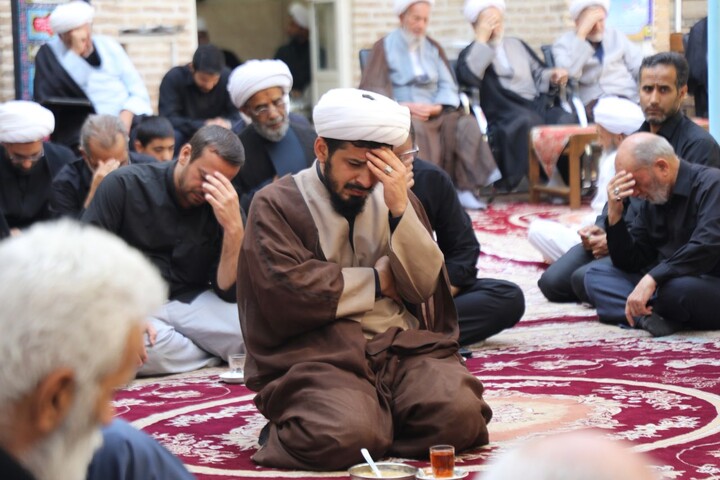تصاویر/ دهمین روز مجلس عزاداری محرم (عاشورای حسینی) در حوزه علمیه استان یزد برگزار شد