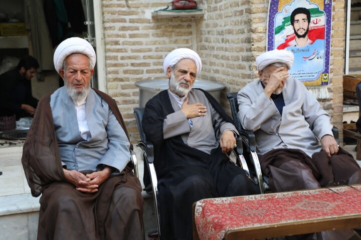 تصاویر/ دهمین روز مجلس عزاداری محرم (عاشورای حسینی) در حوزه علمیه استان یزد برگزار شد