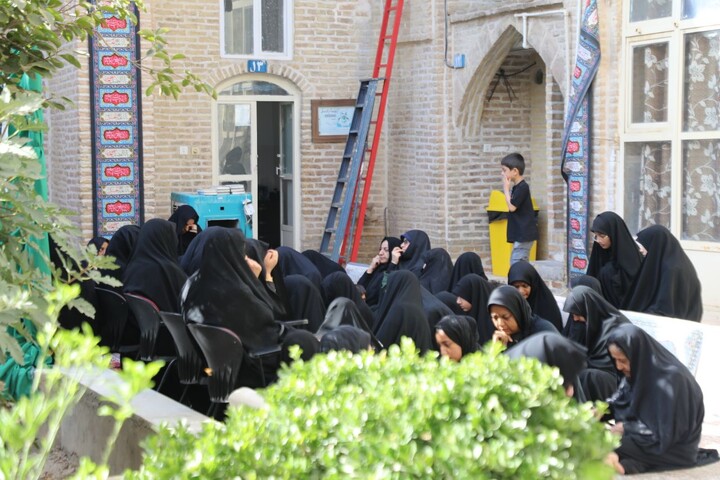 تصاویر/ دهمین روز مجلس عزاداری محرم (عاشورای حسینی) در حوزه علمیه استان یزد برگزار شد