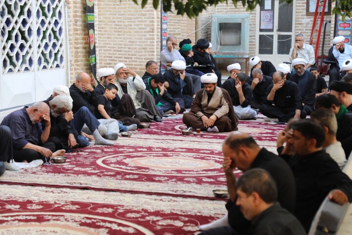 تصاویر/ دهمین روز مجلس عزاداری محرم (عاشورای حسینی) در حوزه علمیه استان یزد برگزار شد