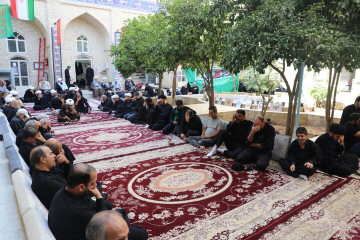 تصاویر/ دهمین روز مجلس عزاداری محرم (عاشورای حسینی) در حوزه علمیه استان یزد برگزار شد
