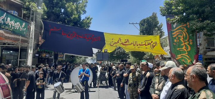 تصاویر/مراسم عزاداری ظهر عاشورا در دورود