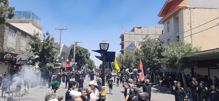 تصاویر/مراسم عزاداری ظهر عاشورا در دورود