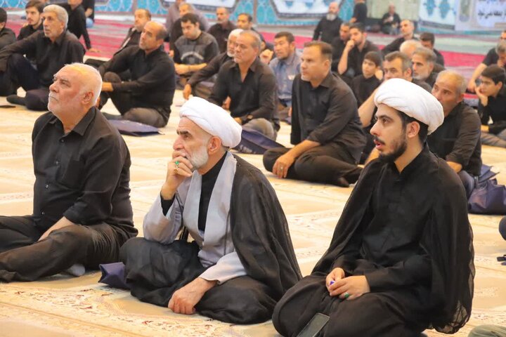 تصاویر/ عزاداری و اقامه نماز ظهر عاشورا در اسلامشهر