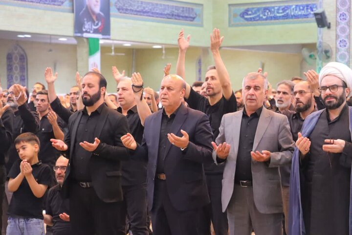 تصاویر/ عزاداری و اقامه نماز ظهر عاشورا در اسلامشهر