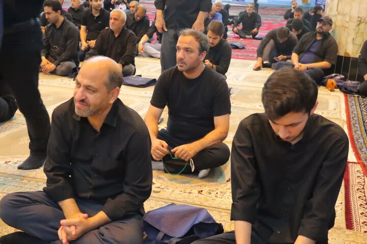 تصاویر/ عزاداری و اقامه نماز ظهر عاشورا در اسلامشهر