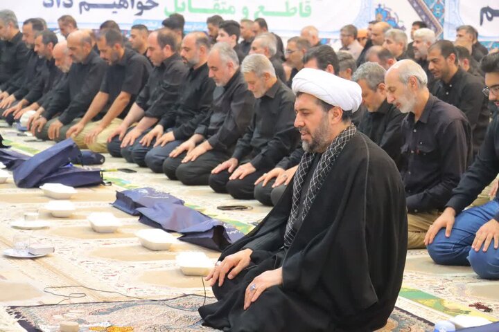 تصاویر/ عزاداری و اقامه نماز ظهر عاشورا در اسلامشهر